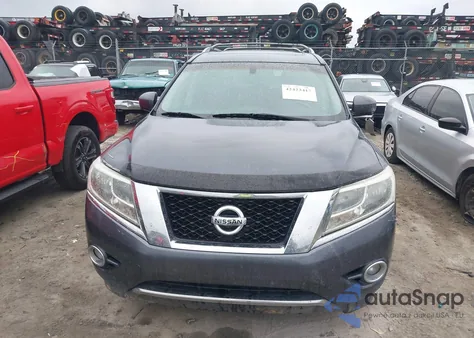 2013 Nissan Pathfinder Platinum z USA, uszkodzony, nr VIN 5N1AR2MN6DC628835